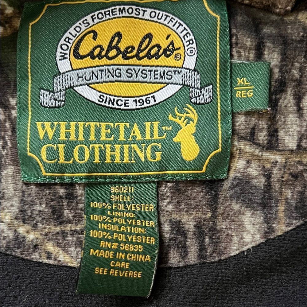 Cabela's Whitetail Real Tree Camo Hooded Gore-Tex Hunting Jacket in Size XL - Picture 12 of 16